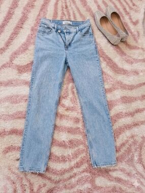 Abercrombie & Fitch-- Straight-Leg, Criss Cross Denim